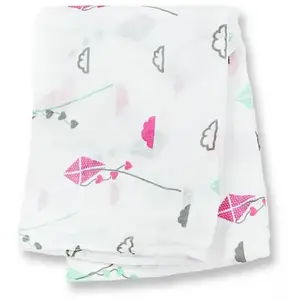 ELEMENTS FOR KIDS Lange En Bambou - Cerf-Volant Rose pas cher