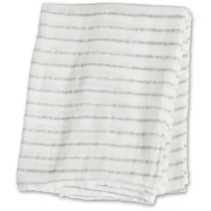 ELEMENTS FOR KIDS Lange Mousseline - Rayures Grises pas cher