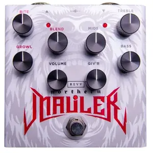 Revv Glenn Fricker Northern Mauler - Distortion / pre-amp - Grijs pas cher