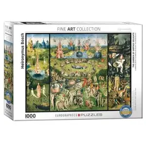 Jheronimus Bosch - De tuin der lusten (1000 stukjes, kunst puzzel) pas cher