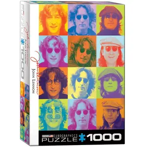 EuroGraphics "John Lennon Portrait (Puzzle 1000p, Multicolore) pas cher