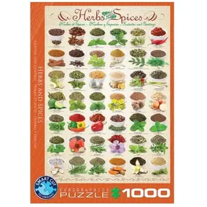 Puzzle Eurographics - Herbes et épices, 1000 pièces pas cher