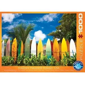 Eurographics puzzel Surfer's Paradise Hawaii - 1000 stukjes pas cher
