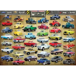Eurographics puzzel Pickup Truck Evolution - 1000 stukjes pas cher