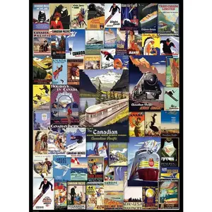 Eurographics Canadian Pacific Rail - Poster Vintage 6000-0648 pas cher