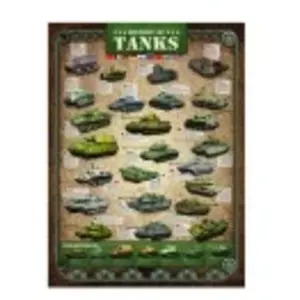 EurographicsPuzzles - History of Tanks - puzzle - 1000 pièces pas cher