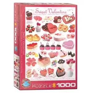 EurographicsPuzzles - Sweet Valentine's - puzzle - 1000 pièces pas cher