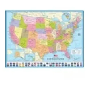 Eurographics Carte des Etats-Unis 6000-0788 pas cher