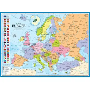 Eurographics Carte d'Europe 6000-0789 pas cher