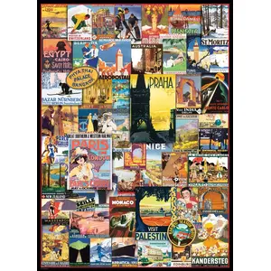 Eurographics Voyage autour du monde (1000 pièces) pas cher