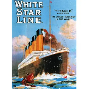 Puzzle Eurographics - Titanic, 1000 pièces pas cher