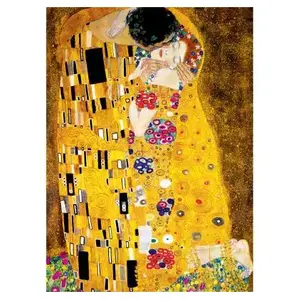Puzzle Eurographics - Gustav Klimt : Le Baiser, 1000 pièces pas cher