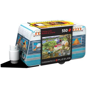Eurographics Puzzle 550 pièces : Boîte en métal - Caravane pas cher
