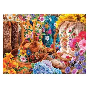Eurographics Cowgirl Boots by Lars Stewart 6000-5948 pas cher