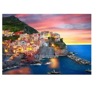 Eurographics Manarola au crépuscule (2000 pièces) pas cher
