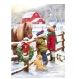 EuroGraphics Weihnachtspony pas cher