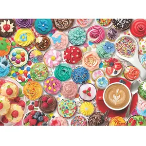 Puzzle 1000 pièces Eurographics - Cupcake Party - Dessins animés et BD - Coloris Unique pas cher
