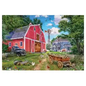 EuroGraphics- Family Farm Tin Titanic Puzzle, 6000-1333, Coloris Assortis, 48 x 68 cm pas cher