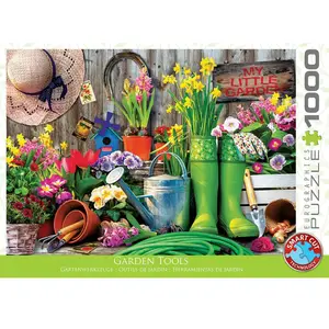 Puzzle Eurographics - Outils de jardin, 1000 pièces pas cher