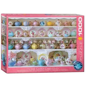 Puzzle Eurographics - Tea Hutch, 1000 pièces pas cher