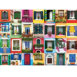 Puzzle Eurographics - Fenêtres Méditerranéennes, 1000 pièces pas cher