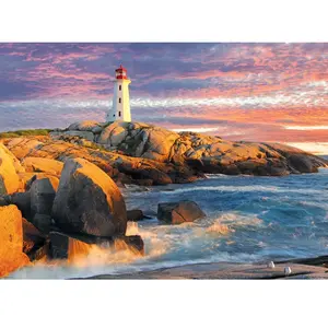 Puzzle Eurographics - Phare de Peggy's Cove, 1000 pièces pas cher