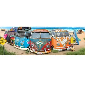 Puzzle panoramique Eurographics - VW Bus - KombiNation, 1000 pièces