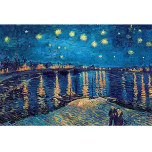 Eurographics Eurografiek De Sterrennacht boven de Rhône - Vincent van Gogh (1000) pas cher