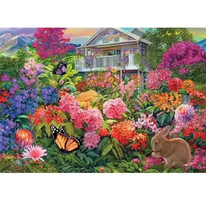 Eurographics Connecting Pieces - Bunny Garden 6704-6023 pas cher