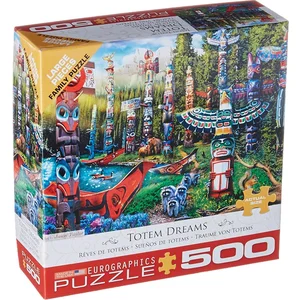 Eurographics 500 pièces - rêve de pieu totem pas cher