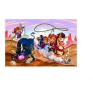 Eurographics Girl Power - Cowgirls 6100-0649 pas cher