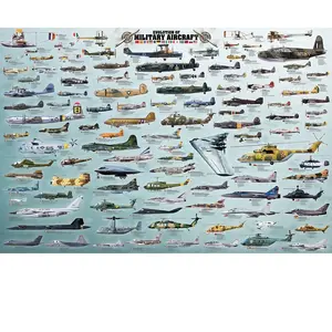 Eurographics Evolution des avions de guerre 8220-0578 pas cher