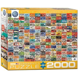 Eurographics Volkswagon Groovy Bus Collage 8220-0783 pas cher