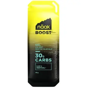 Naak Boîte De Gels énergétiques Glace Boost Energy  Menthe 48g 12 Unités pas cher