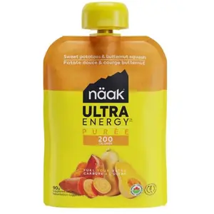 Naak Boîte De Gels énergétiques Ultra Energy Puree Banane Et Poire 95g 12 Unités pas cher