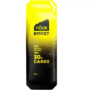 Naak Boîte De Gels énergétiques Boost Energy  Saveur Neutre 48g 12 Unités pas cher