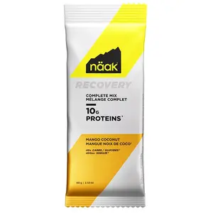 Naak Boîte De Boisson Isotonique En Poudre Ultra Recovery Complete Mix Mangue Et Noix De Coco 60g 12 Unités pas cher
