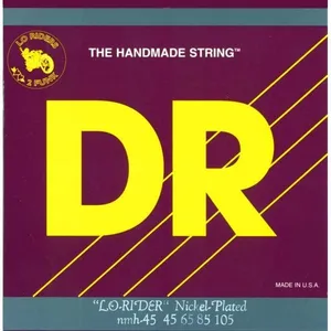 DR String NMH-45 Nickel Lo-Rider Jeu de cordes pour guitare basseVendu parrakuten