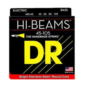 Comparateur de prix : Jeu de cordes guitare basse DR Hi-Beam Medium MR45