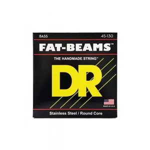 DR Strings DR String FB5-130 Fat-Beam Jeu de cordes pour guitare basse