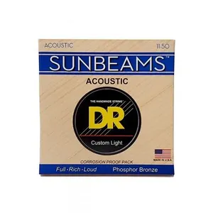 DR String RCA-11 Sunbeam Jeu de cordes pour guitare acoustique pas cher