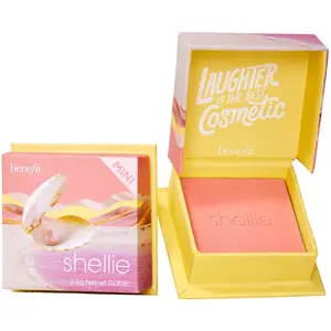 benefit Shellie Medium Pink Blush Powder Mini 2.5g pas cher