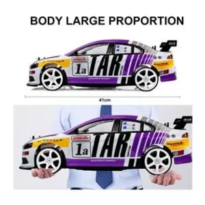 1:10 70 km / h 2.4g rc voiture 4wd double batterie haute puissance led...Vendu parfnac-be