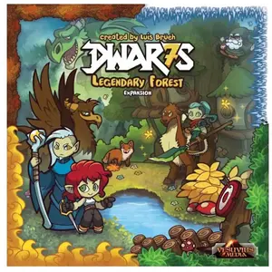Juegos Asmodee Jeu De Société Dwar7s Forest Legendary English pas cher