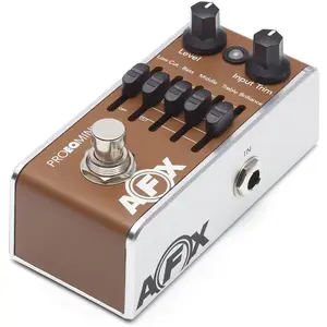 Comparateur de prix : Fishman Fishman Pro-Afx-Eq2 - Mini Pédale De Préampli Et Eq Acoustique