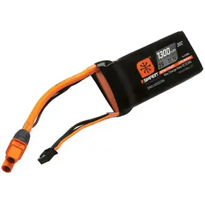Spektrum Batterie LiPo intelligente 3S 30C 11,1 V 1300 mAh IC3 pas cher