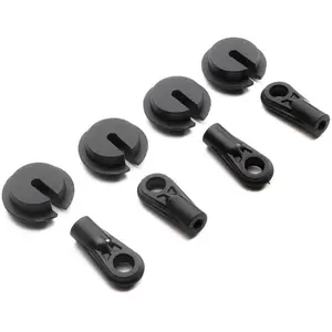 Axial scx6 : embout de choc & coupelle de ressort (4) pas cher