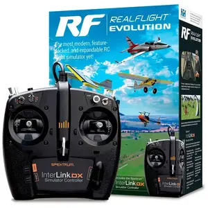 REALFLIGHT Evolution RC Flight Simulateur avec contrôleur Interlink DX pas cher