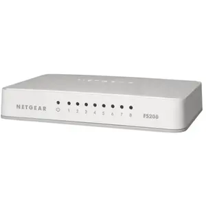 NETGEAR FS208 - Commutateur - non géré - 8 x 10/100 - de bureau pas cher