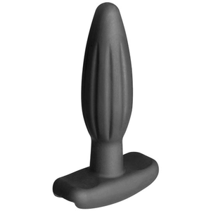 Plug Anal Petite taille Silicone Rocker Noir ElectraStim NS6948